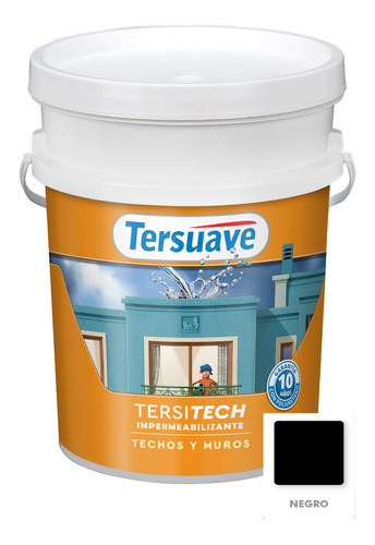 Tersitech Techos Y Muros Impermeable Tersuave 10kg- Davinci
