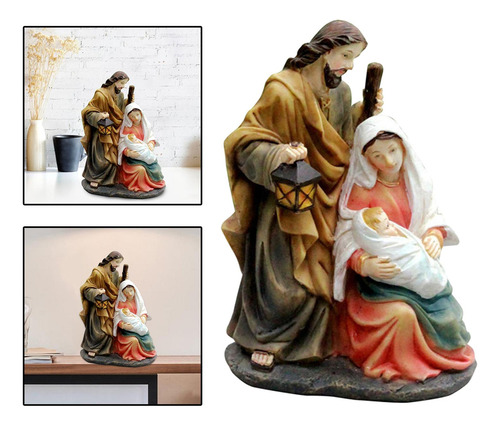 Mini Figura De Natividad 11x8x15.5cm B Tal Como Se Describe