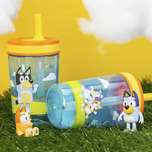 Set De Vasos Bluey Kelso De Zak Designs, 450 Ml, 2 Unidades,