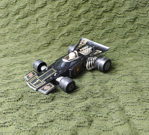 Matchbox Speed Kings Race Car 1971 Indy Car Negro (Usado)