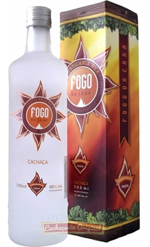 Cachaça Fogo Da Cana 700ml