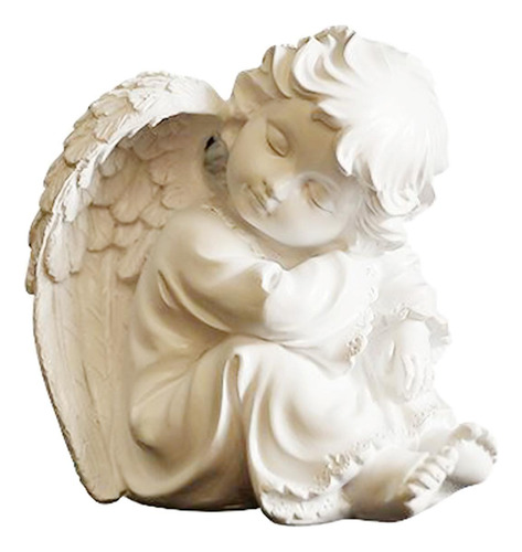 Estatua De Ángel Adorable Ornamento Querubín 3 Los 30x15cm