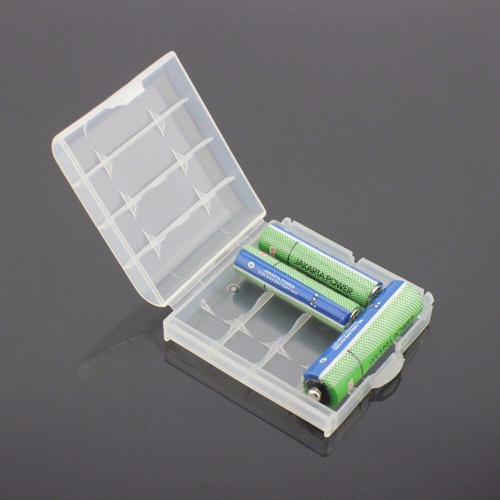 Case Para Pilhas Aa E Aaa Kit Com 5 Peças Cores Variadas