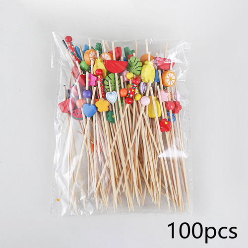 2 X 6x100x Palitos De Comida Palitos De Bambú Para 2 Piezas