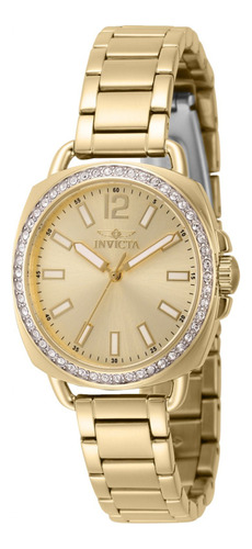 Reloj Para Dama Invicta Wildflower 46342 Oro