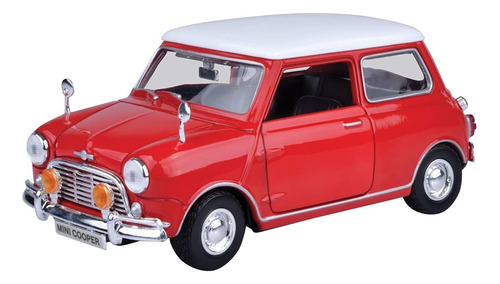 Mini Morris Cooper 1961-1967 - Escala 1/18 Motormax