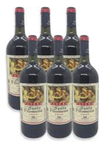 Vino Patero Tinto Dulce Santa Filomena 1125 Ml X 6 Unidades