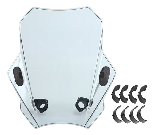 Parabrisas Universal Para Moto, 22 Mm, 25 Mm, 28 Mm, Manilla