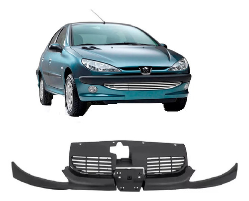 Grade Peugeot 206 Completa 2000 Até 2008 Nova