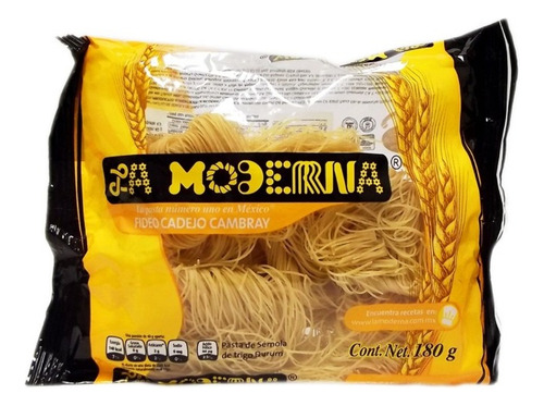 10 Pza Sopa De Fideo La Moderna Cadejo Cambray 180 G