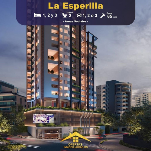 Dos Torres De Apartamentos De 1, 2 Y 3 Habitaciones Ubicadas En La Esperilla