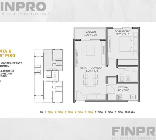 Imagen 14 de 17 de Excelente Departamento 2 Y 3 Amb. Centro De San Martín