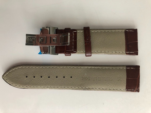 Relógio Seiko Recraft Automático Snkm97 Pulseira Couro Deplo