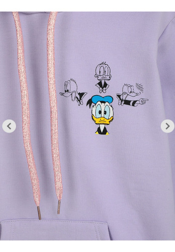 Sudadera Niña Disney Donald Duck