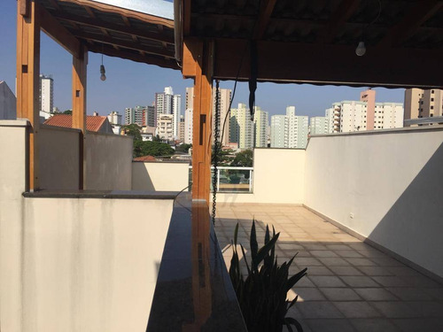 Cobertura Com 2 Dormitórios À Venda, 156 M² Por R$ 545.000 - Vila Valparaíso - Santo André/sp - Co0360
