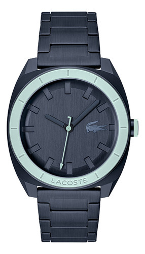 Relógio Lacoste Masculino Borracha Azul 2011261