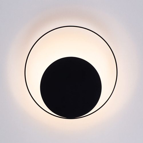 Tubicen Eclipse - Aplique De Pared Led Redondo, 8 W, Luz Cir