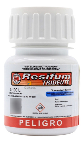 Resifum Insecticida Control De Plagas Cucarachas 100 Ml