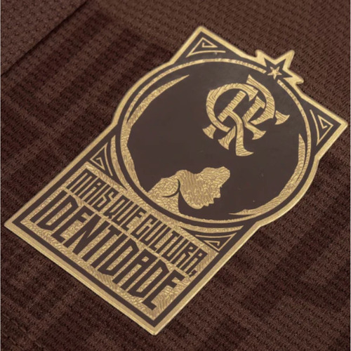 Camisa Flamengo Identidade Marrom - Feminina