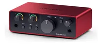 Comprar Interfaz Audio Focusrite Scarlett Solo 4th Gen