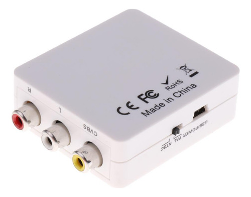 Convertidor Vga 1080p Compatible Con Ntsc