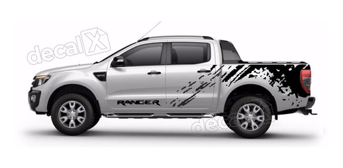 Adesivos Faixa Caçamba Ford Ranger Ran78