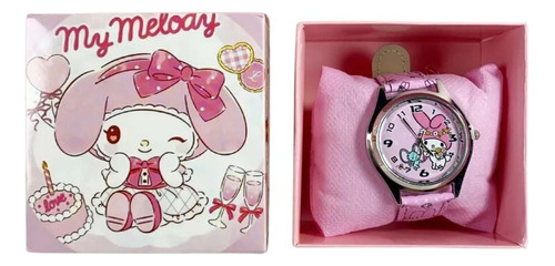 Reloj De Niña My Melody Con Cajita De Regalo