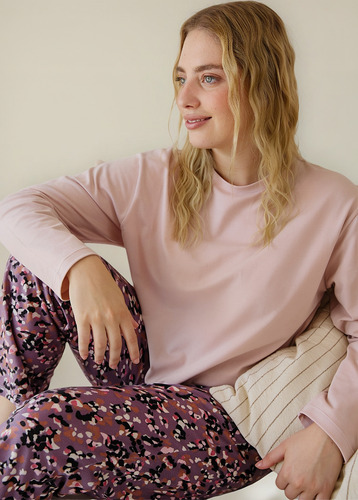 Pijama Mujer Invierno Sol Y Oro Penelope 70153sy Jersey