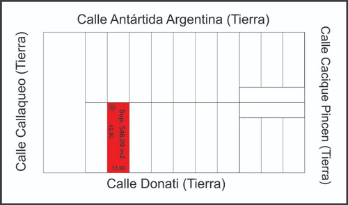 Terreno Calle P. Donatti Entre Callaqueo Y Pincen
