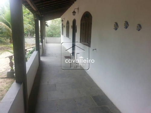 Chácara Residencial À Venda, Balneário Bambuí (ponta Negra), Maricá - Ch0022. - Ch0022
