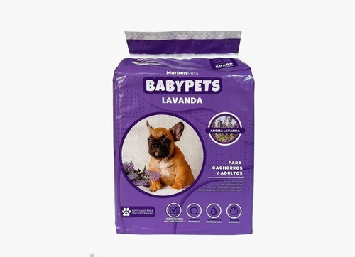 Imagen 3 de 8 de 100 Sabanillas Aroma Lavanda Para Mascotas + Snack Gratis