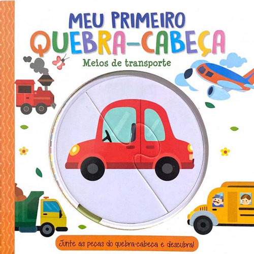 Libro Meu Primeiro Quebra Cabeca Meios De Transporte De Pe D