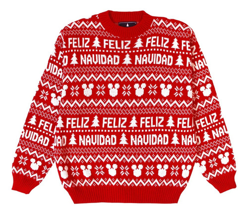 Feliz Navidad Disney Sweater Hombre Mujer De Tifn