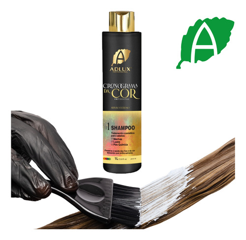 Cronograma Da Cor Adlux Pos Progressiva Cabelos Coloridos 1l
