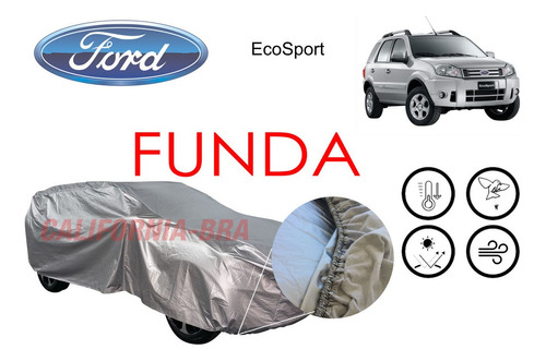 Cubre Impermeable Broche Eua Ford Ecosport 2004-2007