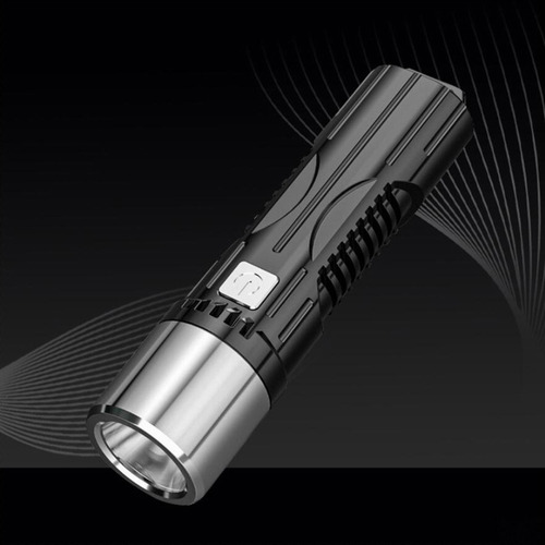 Linterna Led De Tres Velocidades Con Luces Nocturnas Para Ex