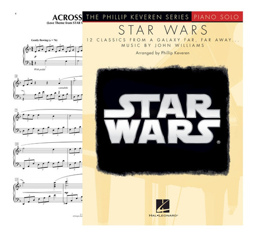 Partitura Piano Star Wars12 Classics From A Galaxy Digital