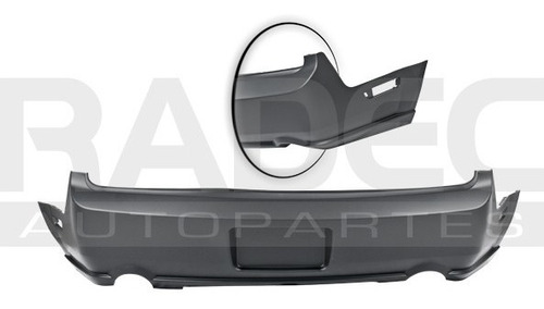 Defensa Fascia Fd Mustang Gt Trasera 05-09 P/pintar