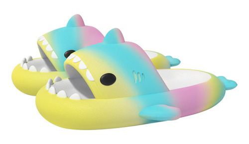 2023 Sharky De Tiburon Chanclas, Sandalias Con Punta Abierta
