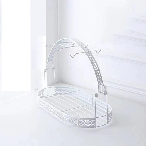 Metal Rack Stand Coffee Pastel De Café Ratante De Té Copa