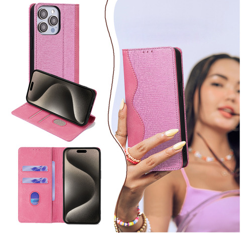 Funda Tipo Cartera Para La Serie Zte, Funda Tipo Libro De Piel Sintética Con Tapa Para Tarjetas Y Funda Delgada Con Función Atril