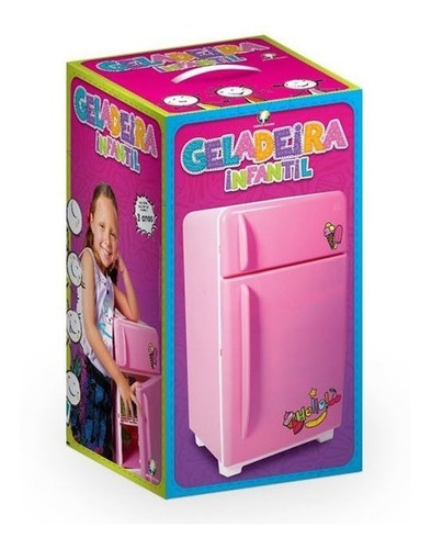 Geladeira Infantil Rosa Monte Libano