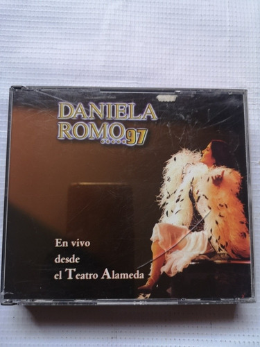 Daniela Romo 97 En Vivo Teatro Alameda Album Doble Discos Cd