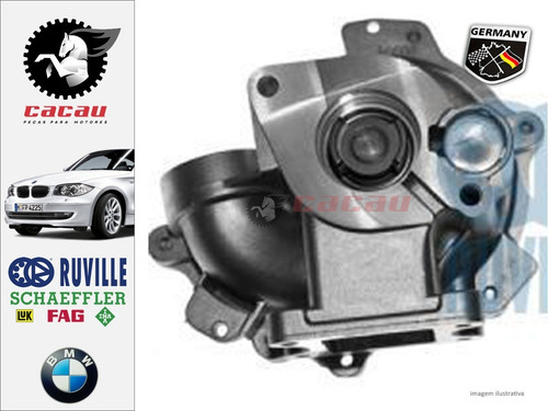 Imagem 3 de 4 de Bomba D'água Bmw 520i X1 X3 Z4 2.0 16v Gasolina N46