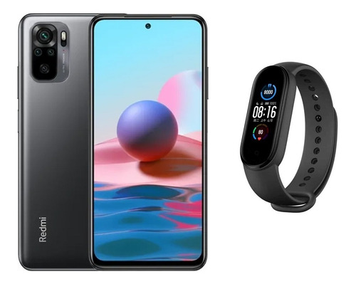 Xiaomi Redmi Note 10 64gb / 4gb Ram + Funda + Mi Band 5
