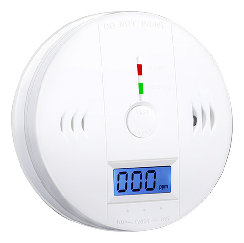 Detector De Monóxido Alarm Carbon Co By Voice Warning