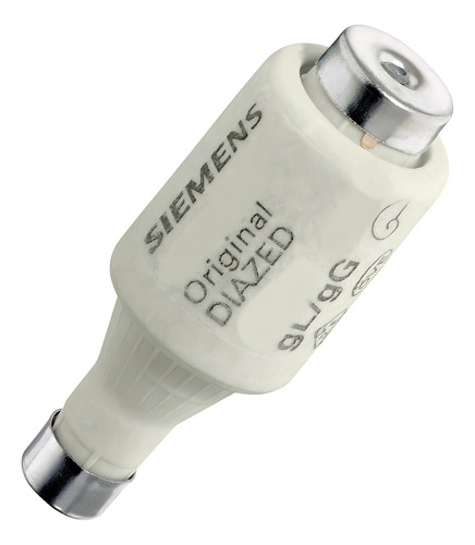 Fusible Diazed de 50 A Gg, tamaño III, 500 vac/250 vcc
