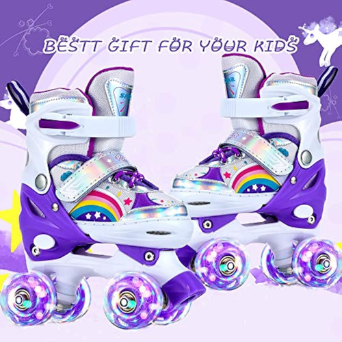Shdsl Patines De Ruedas Ajustables Para Niñas Y