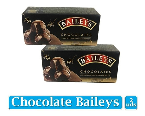 Estuche Regalo Chocolates Con Licor Baileys 30 Gr