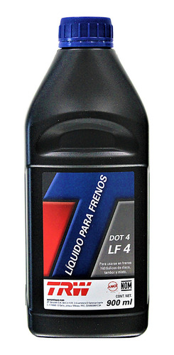 Líquido De Frenos Dot 4 900 Ml Trw
